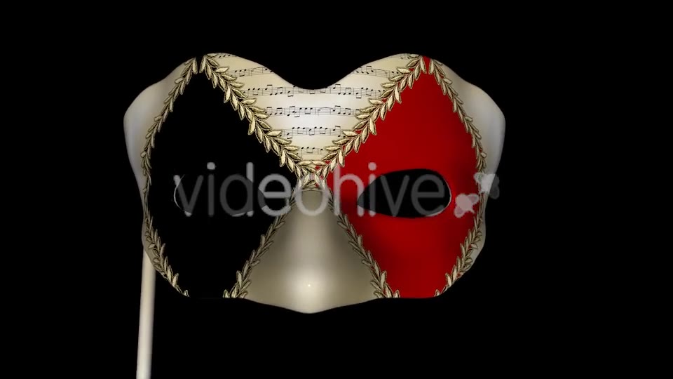 Flying Romantic Mask Pack of 3 Videohive 8769814 Motion Graphics Image 2