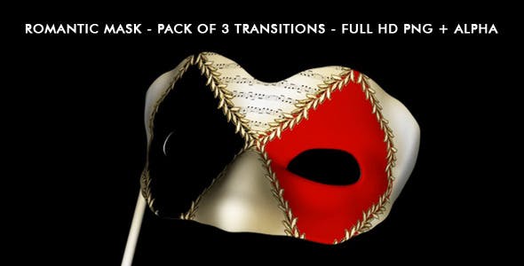 Flying Romantic Mask Pack of 3 - 8769814 Videohive Download