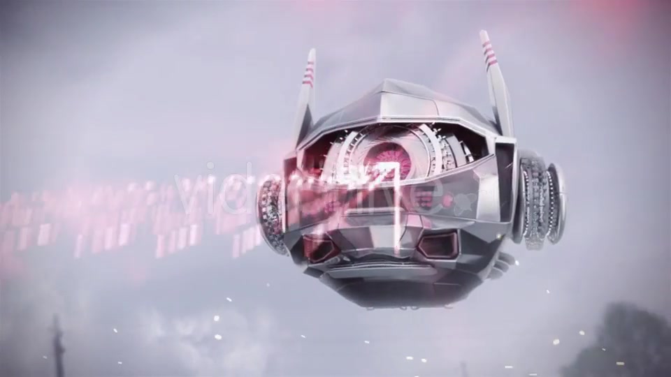 Flying Scanning Robot Videohive 18530873 Motion Graphics Image 3