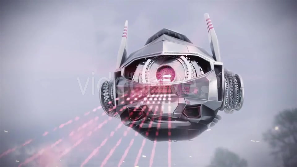 Flying Scanning Robot Videohive 18530873 Motion Graphics Image 4