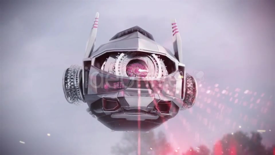 Flying Scanning Robot Videohive 18530873 Motion Graphics Image 6