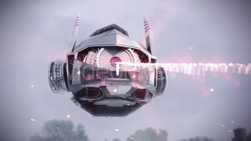 Flying Scanning Robot Videohive 18530873 Motion Graphics Image 7