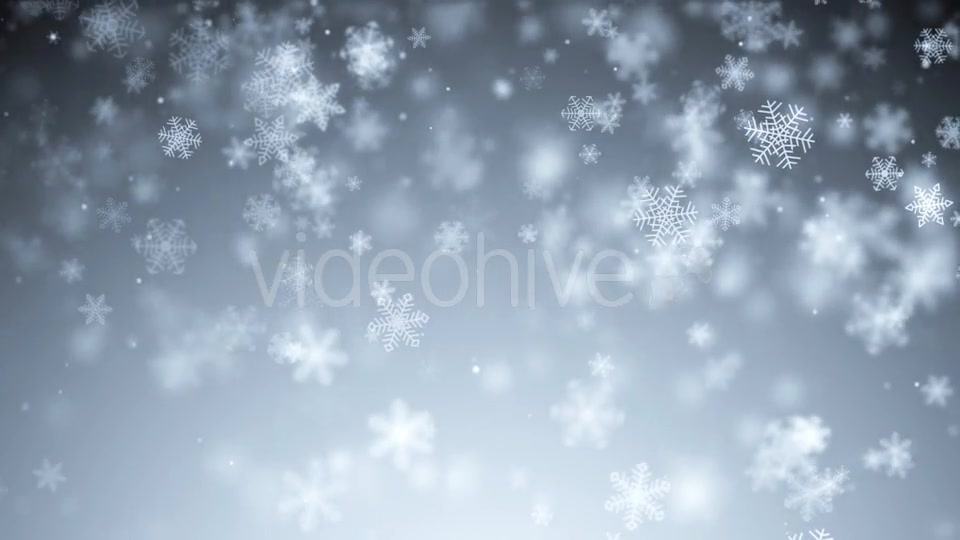 Flying Snowflakes Videohive 21022370 Motion Graphics Image 2