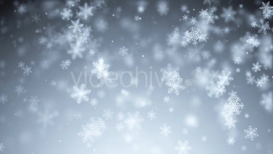 Flying Snowflakes Videohive 21022370 Motion Graphics Image 6