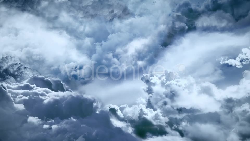 Flying Through a Dark Night Sky With Clouds Videohive 20204594 Motion Graphics Image 2