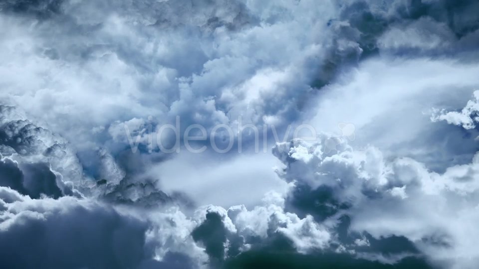 Flying Through a Dark Night Sky With Clouds Videohive 20204594 Motion Graphics Image 5