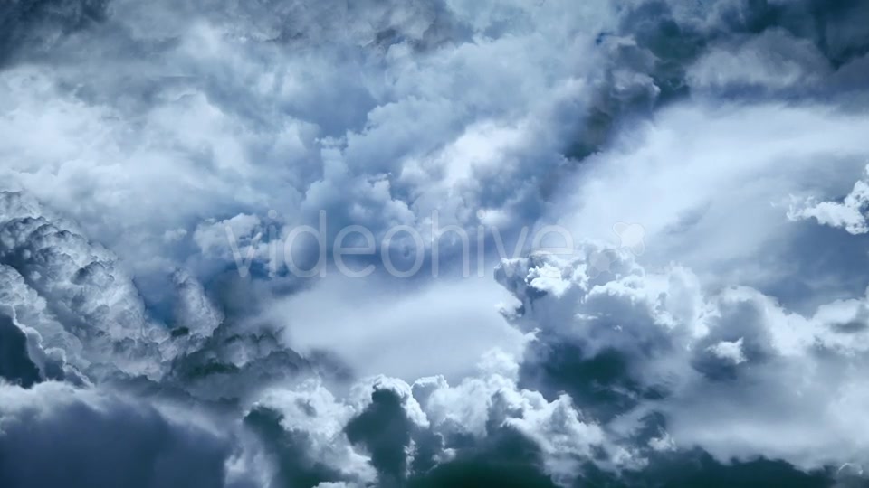 Flying Through a Dark Night Sky With Clouds Videohive 20204594 Motion Graphics Image 6