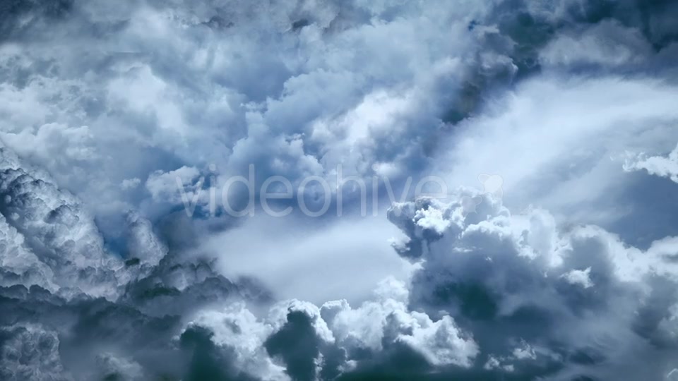 Flying Through a Dark Night Sky With Clouds Videohive 20204594 Motion Graphics Image 8