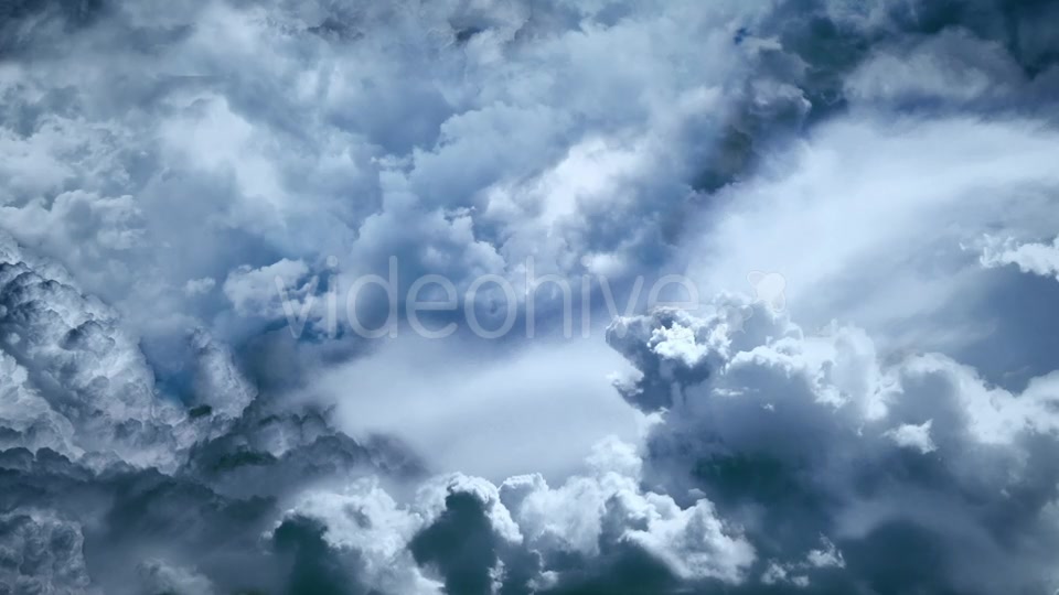 Flying Through a Dark Night Sky With Clouds Videohive 20204594 Motion Graphics Image 9