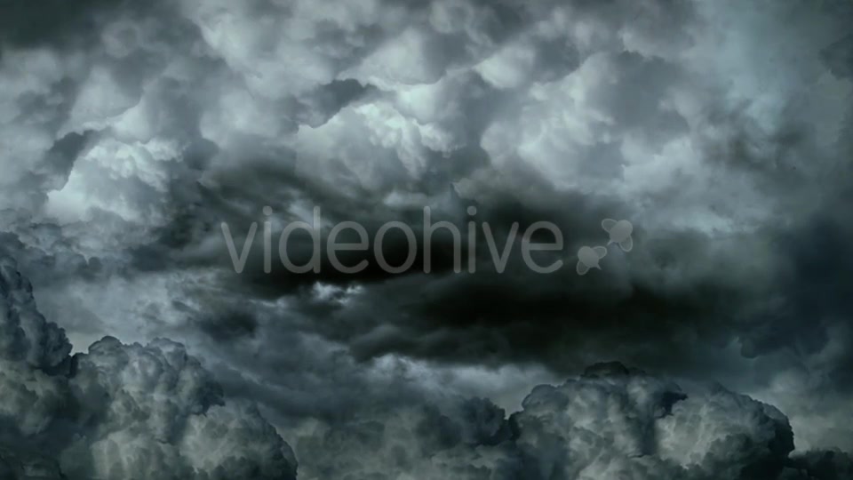 Flying Through a Dark Stormy Sky Videohive 20001130 Motion Graphics Image 4