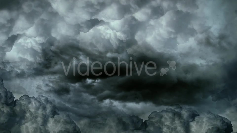Flying Through a Dark Stormy Sky Videohive 20001130 Motion Graphics Image 6