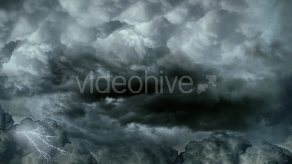 Flying Through a Dark Stormy Sky Videohive 20001130 Motion Graphics Image 7