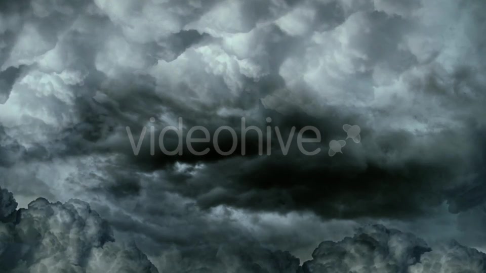 Flying Through a Dark Stormy Sky Videohive 20001130 Motion Graphics Image 8