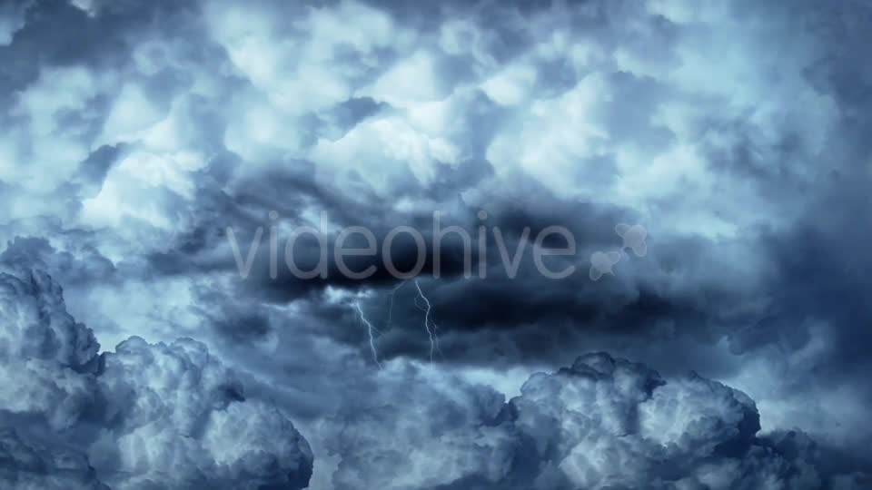 Flying Through a Stormy Clouds Videohive 20015973 Motion Graphics Image 1