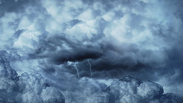 Flying Through a Stormy Clouds - 20015973 Download Videohive