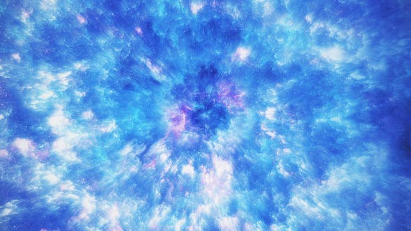 Flying Through Abstract Bright and Colorful Space Nebula - Videohive 22367466 Download