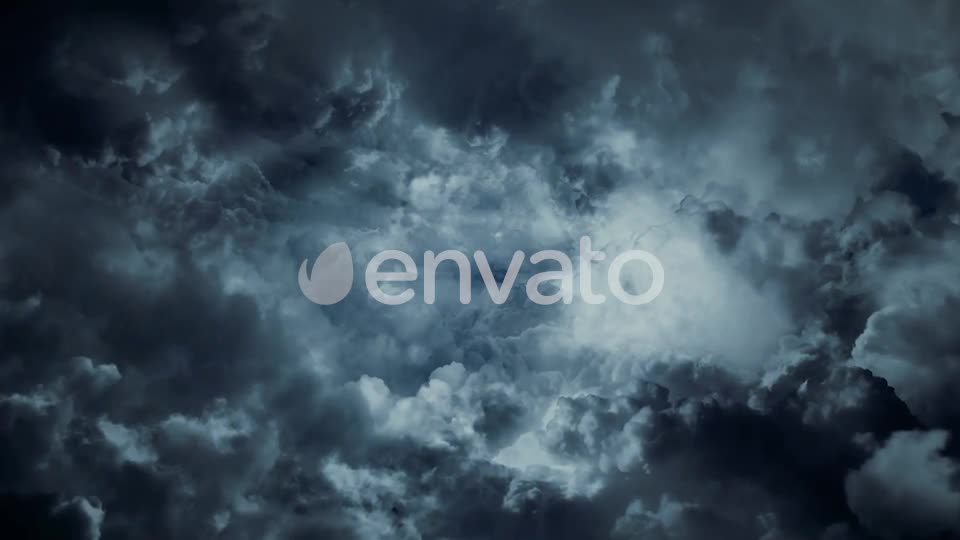 Flying Through Abstract Dark Clouds Videohive 22410338 Motion Graphics Image 1