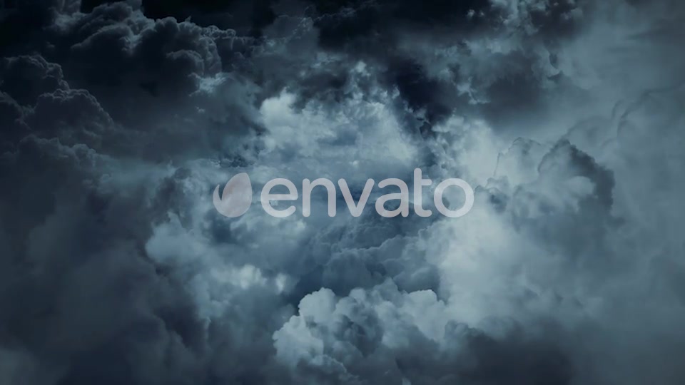 Flying Through Abstract Dark Clouds Videohive 22410338 Motion Graphics Image 5