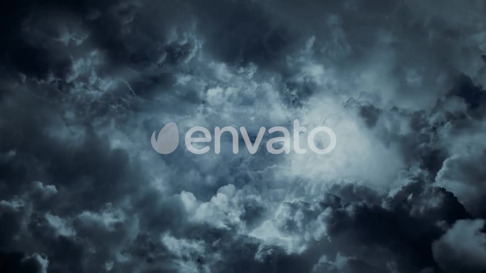 Flying Through Abstract Dark Clouds Videohive 22382023 Motion Graphics Image 1