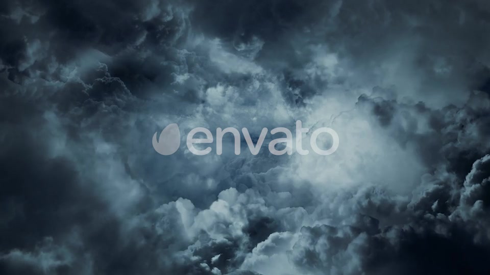 Flying Through Abstract Dark Clouds Videohive 22382023 Motion Graphics Image 2