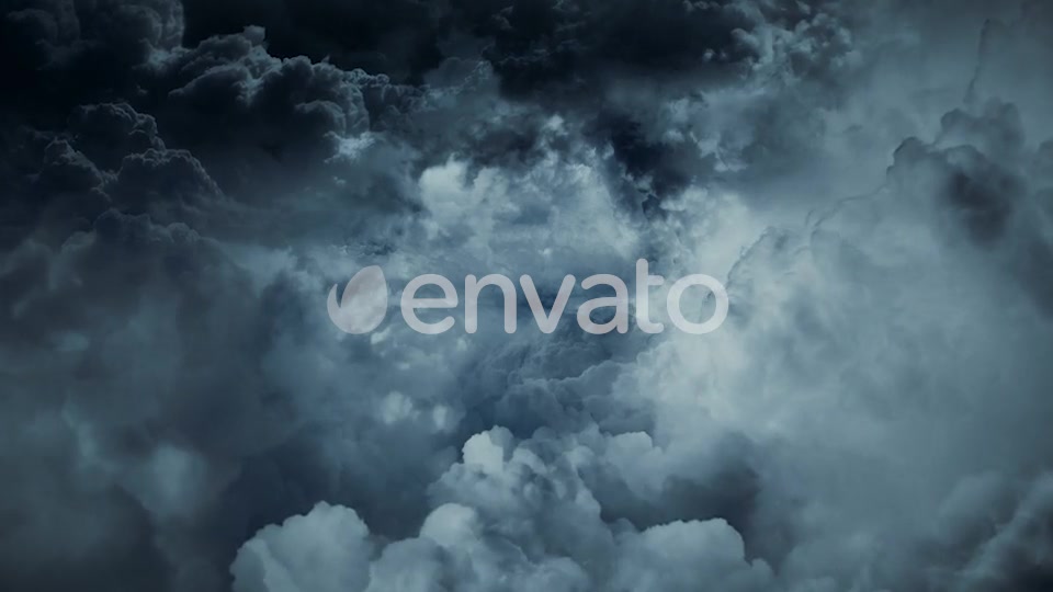Flying Through Abstract Dark Clouds Videohive 22382023 Motion Graphics Image 4