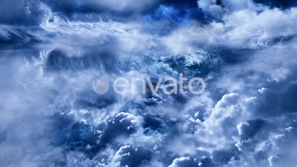 Flying Through Abstract Fairy Clouds and Flying Particles Videohive 22056138 Motion Graphics Image 2