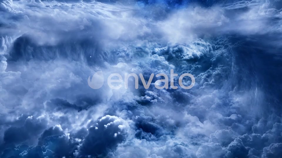 Flying Through Abstract Fairy Clouds and Flying Particles Videohive 22056138 Motion Graphics Image 8