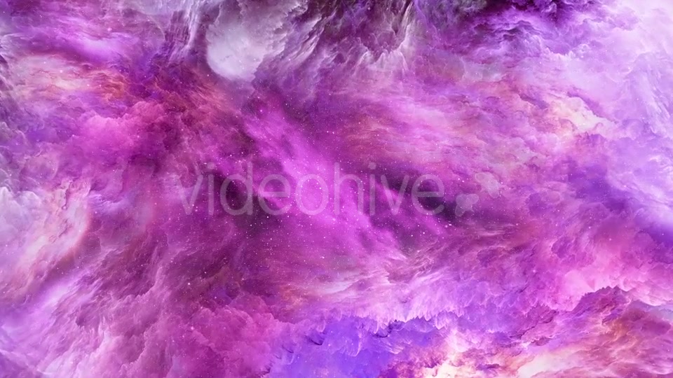 Flying Through Abstract Purple Pink Nebulae in Space Videohive 20580808 Motion Graphics Image 4
