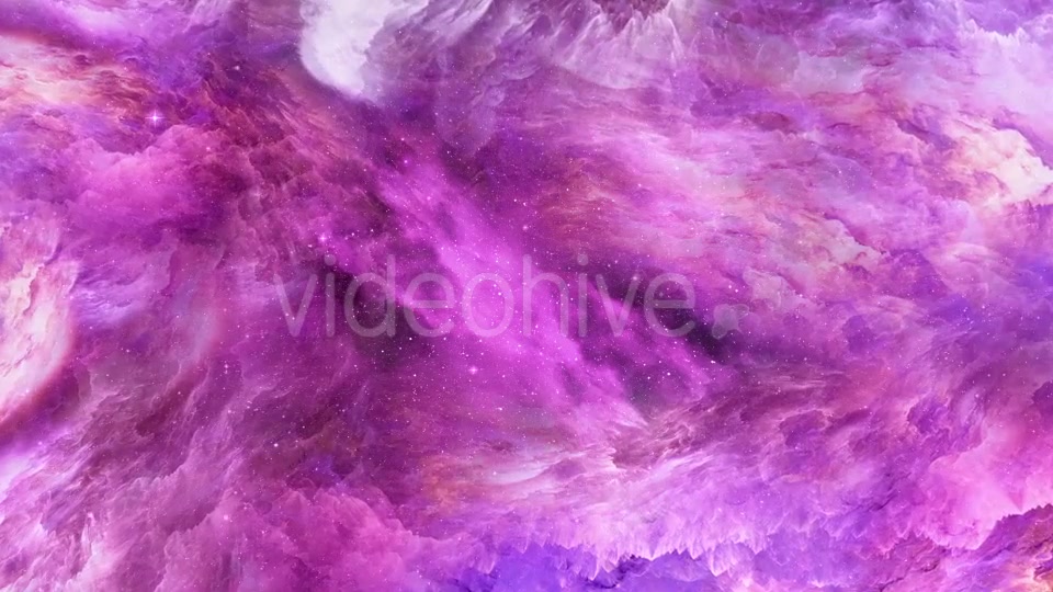 Flying Through Abstract Purple Pink Nebulae in Space Videohive 20580808 Motion Graphics Image 5