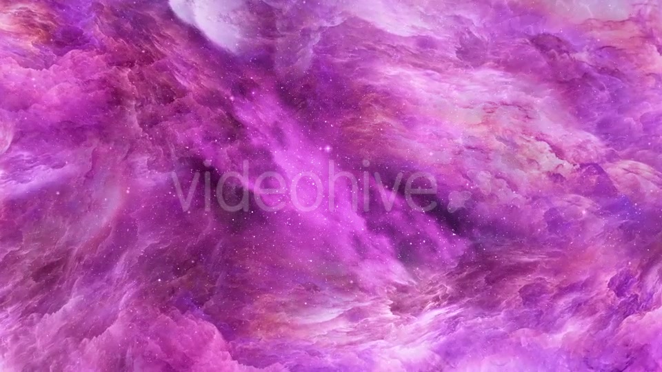 Flying Through Abstract Purple Pink Nebulae in Space Videohive 20580808 Motion Graphics Image 6