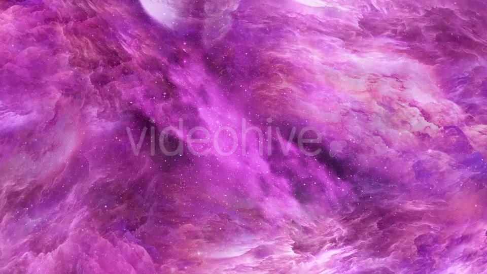 Flying Through Abstract Purple Pink Nebulae in Space Videohive 20580808 Motion Graphics Image 7