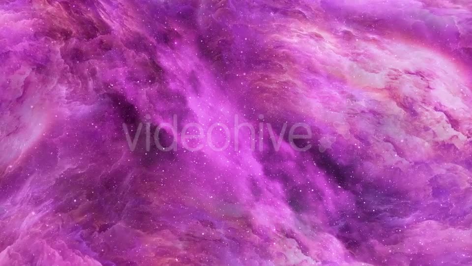 Flying Through Abstract Purple Pink Nebulae in Space Videohive 20580808 Motion Graphics Image 9