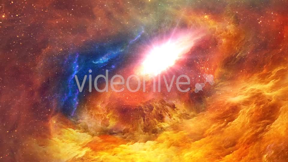 Flying Through Abstract Space Nebula Background Videohive 20919146 Motion Graphics Image 1