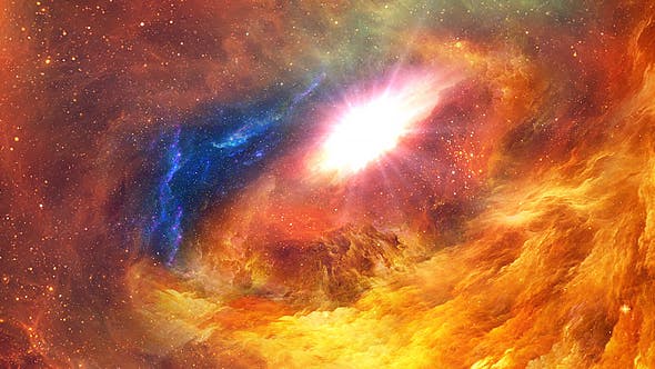 Flying Through Abstract Space Nebula Background - Download 20919146 Videohive