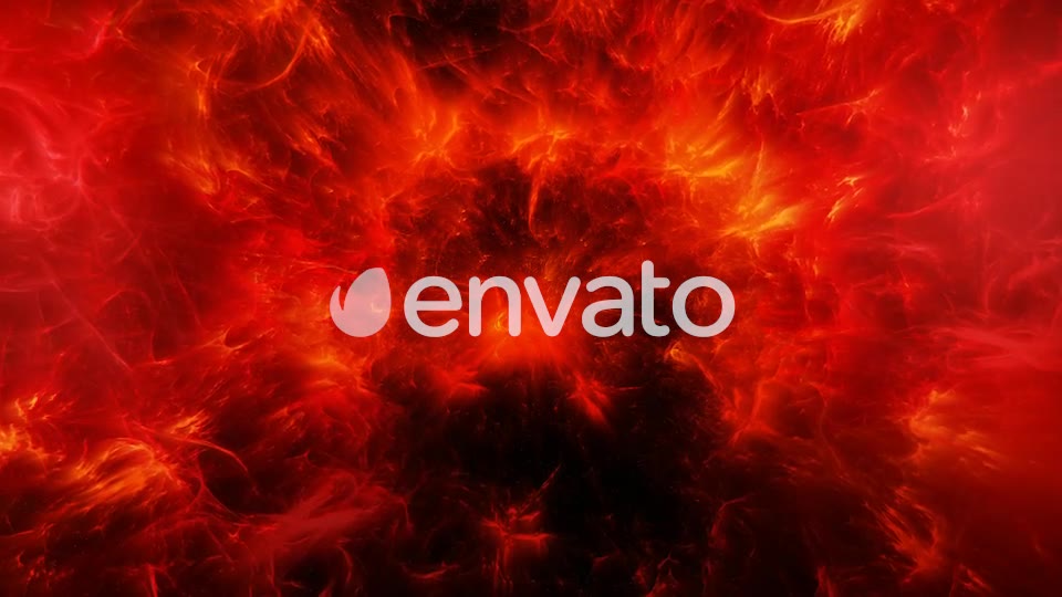 Flying Through Bright Red Space Nebula Videohive 23282458 Motion Graphics Image 2