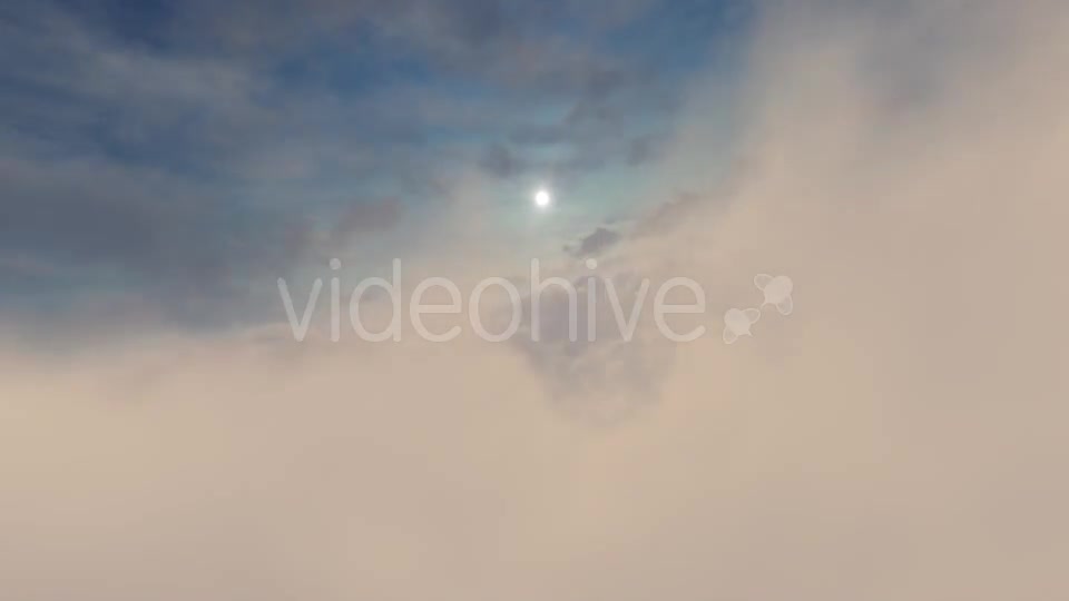 Flying Through Clouds 4K Videohive 21449592 Motion Graphics Image 2