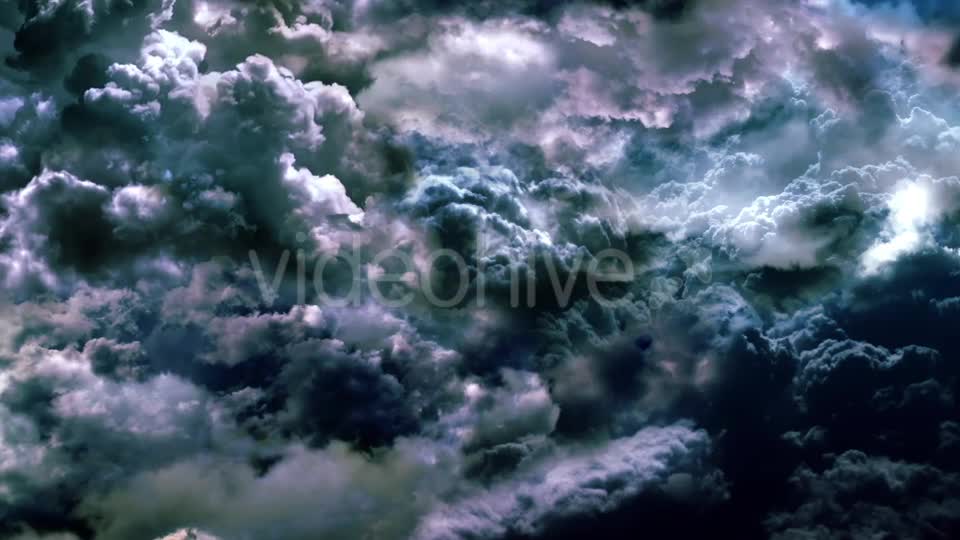 Flying Through Dark Clouds Videohive 20267843 Motion Graphics Image 1