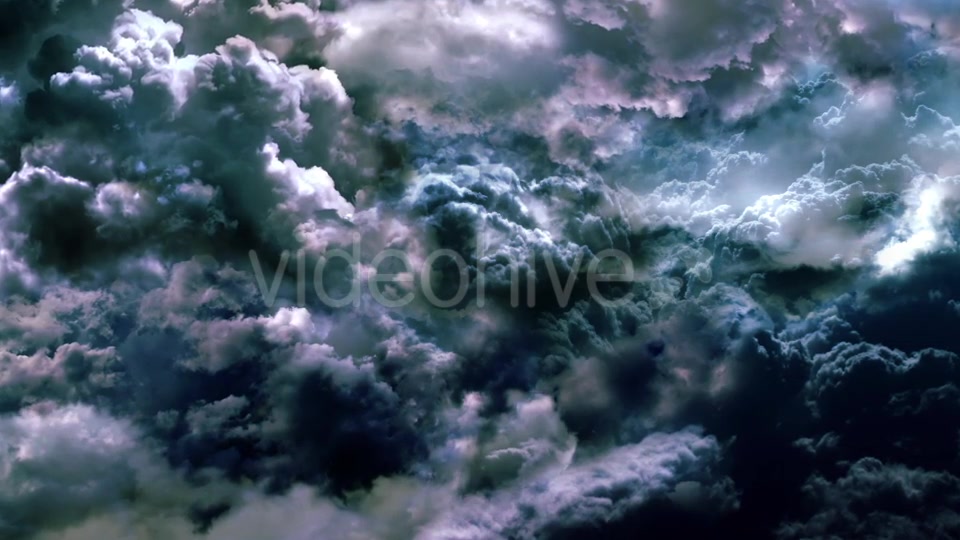 Flying Through Dark Clouds Videohive 20267843 Motion Graphics Image 5