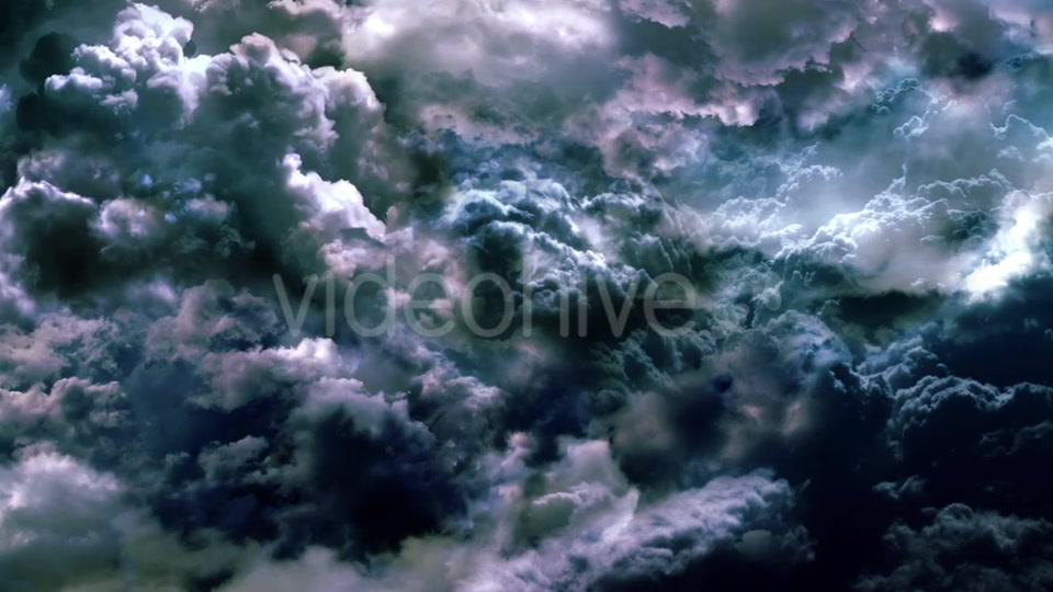 Flying Through Dark Clouds Videohive 20267843 Motion Graphics Image 6