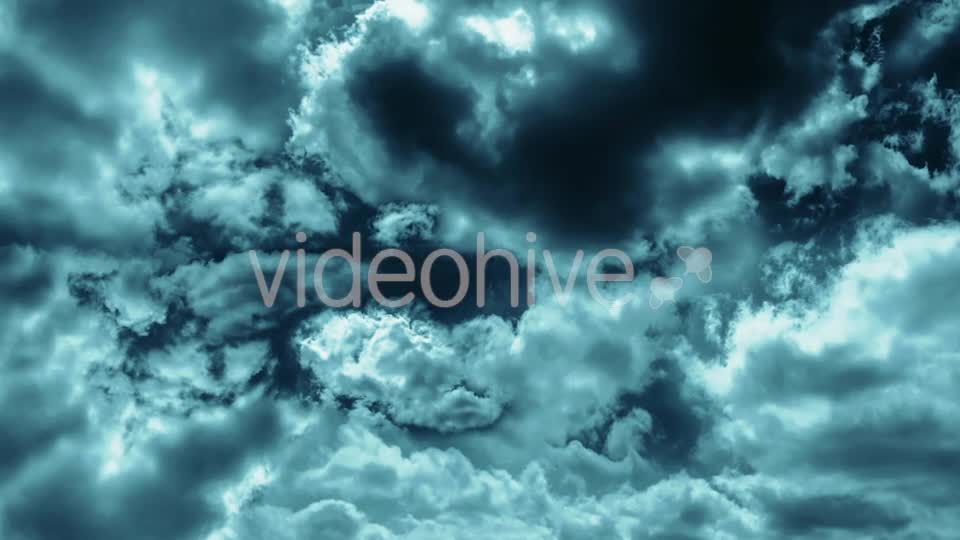 Flying Through Dark Storm Clouds Videohive 19128054 Motion Graphics Image 1