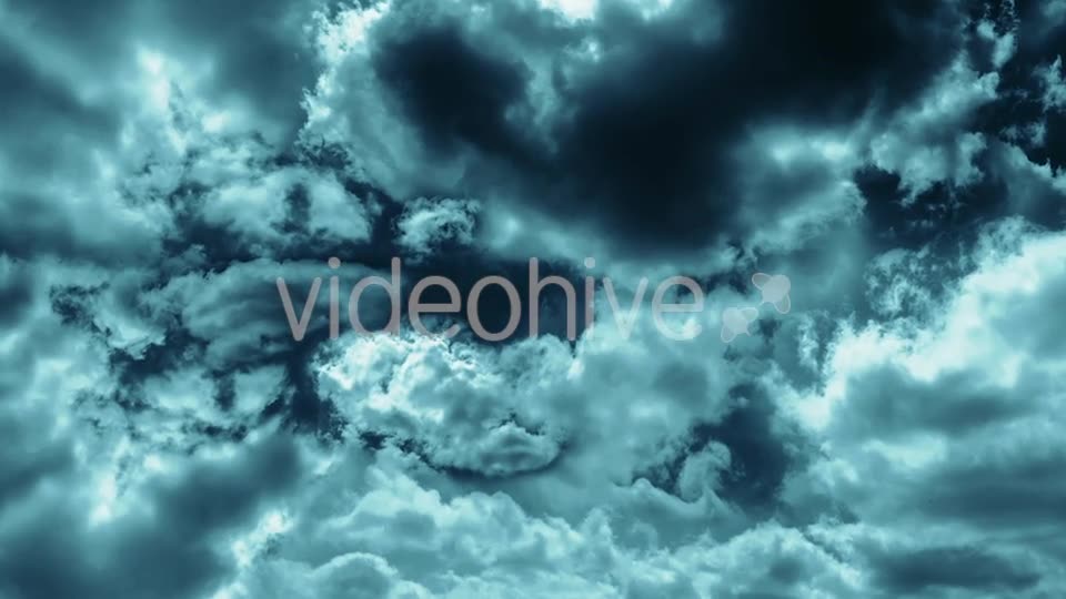 Flying Through Dark Storm Clouds Videohive 19128054 Motion Graphics Image 2