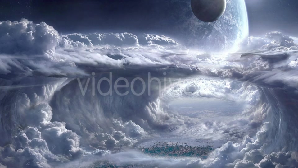 Flying Through Fantasy Clouds Videohive 19659170 Motion Graphics Image 3