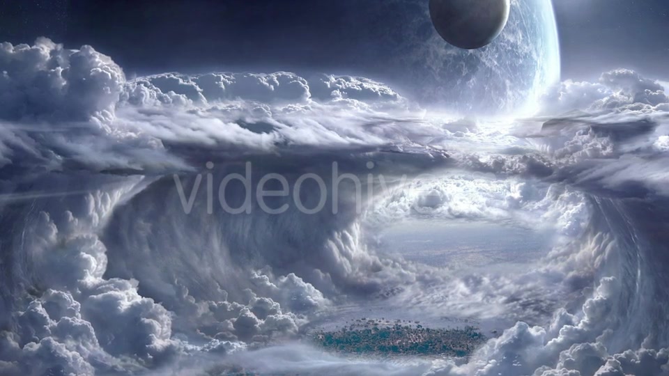 Flying Through Fantasy Clouds Videohive 19659170 Motion Graphics Image 5