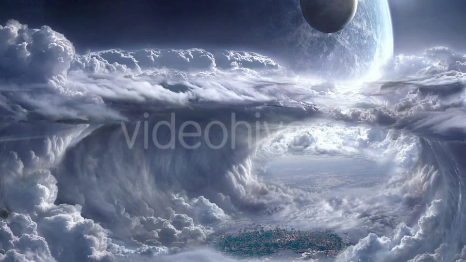 Flying Through Fantasy Clouds Videohive 19659170 Motion Graphics Image 9