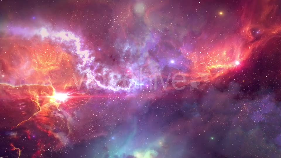 Flying Through Space Nebula and Bright Stars Videohive 20040014 Motion Graphics Image 2