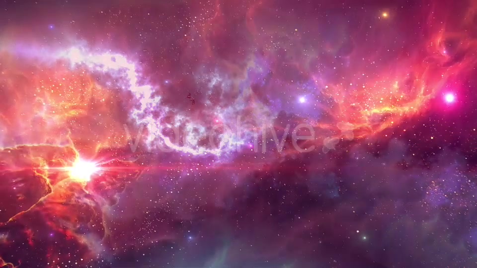 Flying Through Space Nebula and Bright Stars Videohive 20040014 Motion Graphics Image 3