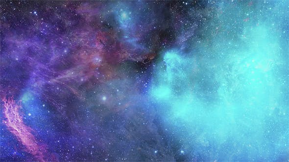 Flying Through Space Nebula - Videohive 15350053 Download