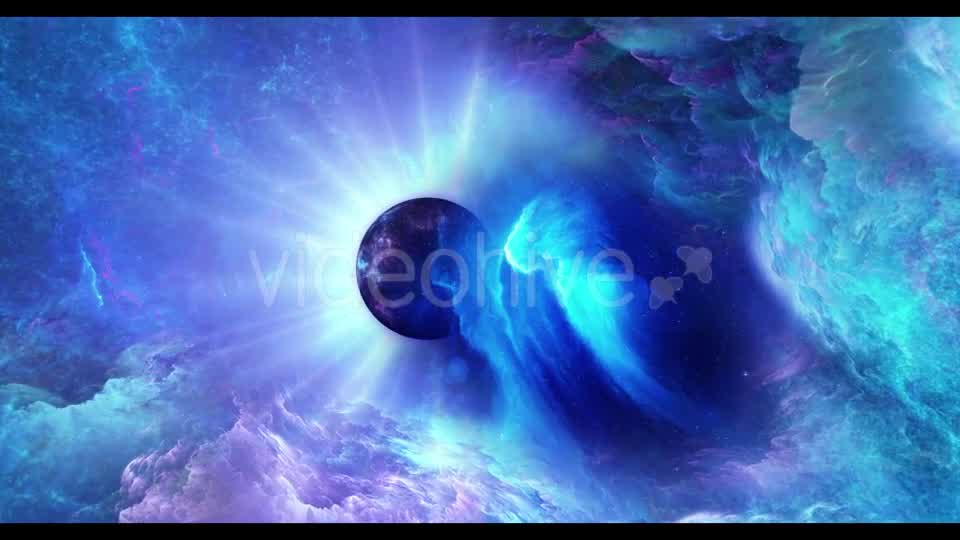 Flying Through Space Nebulae to the Planet Videohive 20591773 Motion Graphics Image 10