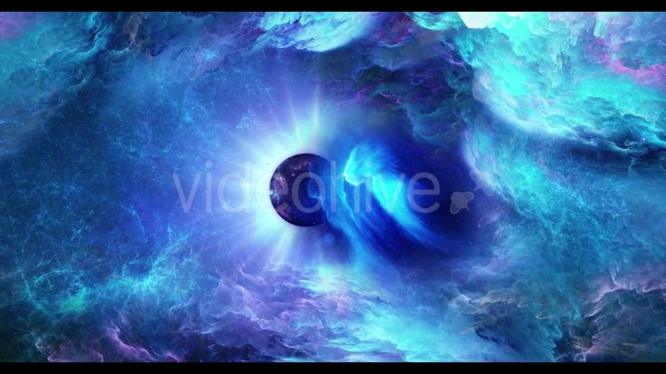 Flying Through Space Nebulae to the Planet Videohive 20591773 Motion Graphics Image 6