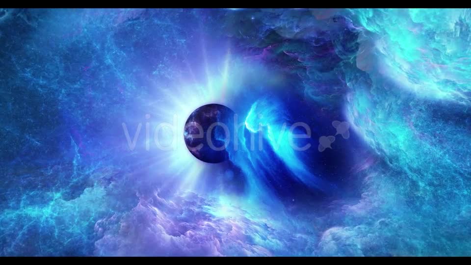 Flying Through Space Nebulae to the Planet Videohive 20591773 Motion Graphics Image 8